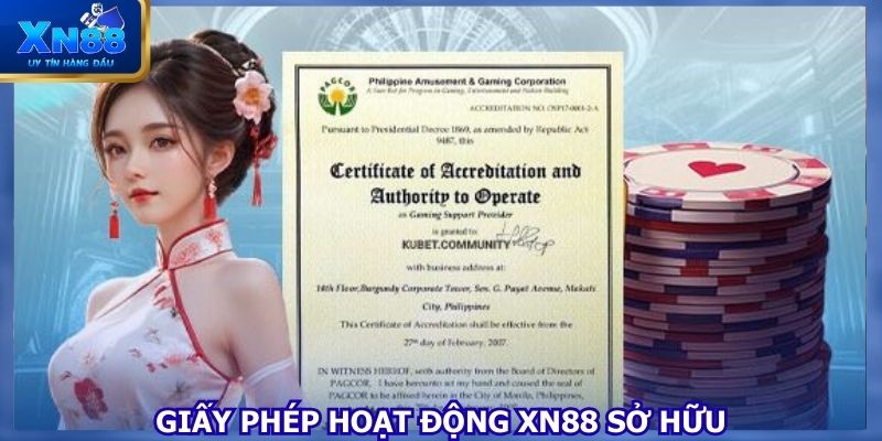 Điểm danh giấy phép quốc tế nhà cái sở hữu