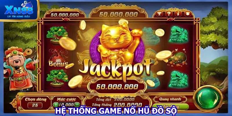 Hàng loạt các chủ đề quay hũ hấp dẫn người chơi